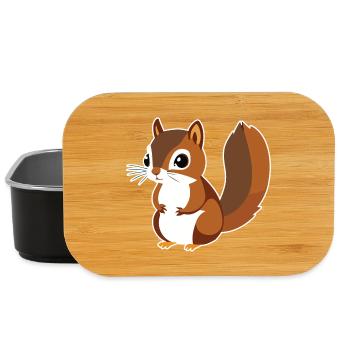 Eichhörnchen - Lunch Box - Schwarz - Vorne