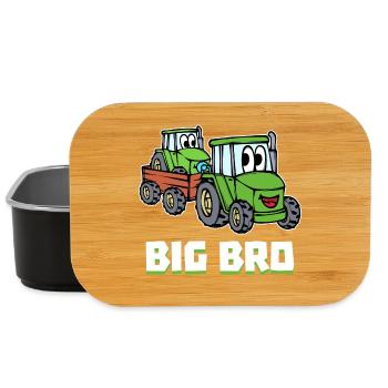 Trecker Ackerbau Landmaschinen Traktor Statement - Lunch Box - Schwarz - Vorne