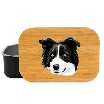 Kurzhaar Border Collie Hütehund - Lunch Box - Schwarz - Vorne