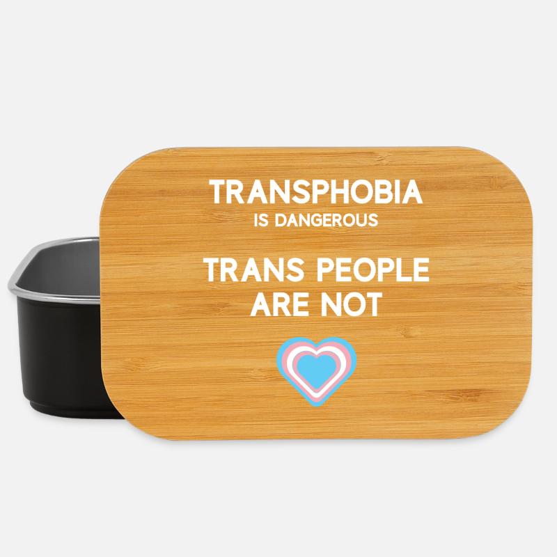 LGBT Pride Month - Trans Menschen - Lunch Box - Schwarz