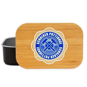 Schalker Ruhrpott Junge | Farbe änderbar - Lunch Box - Schwarz - Vorne
