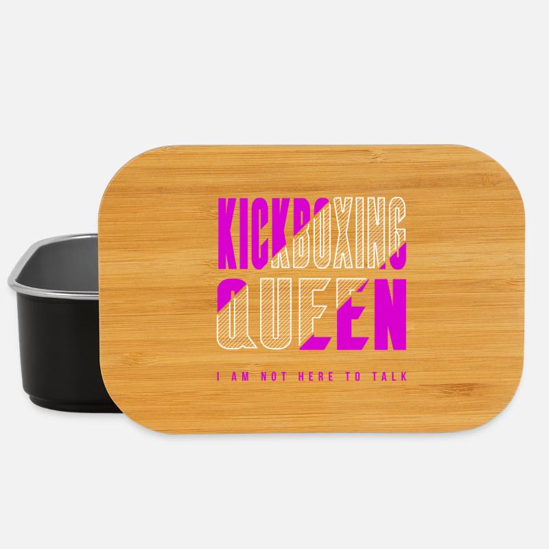 Kickboxing Queen - Lunch Box - black