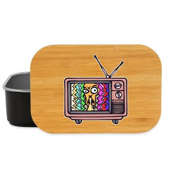 TV Nuit Streaming Cinéma Films Télévision - Boîte à goûter - noir - Devant