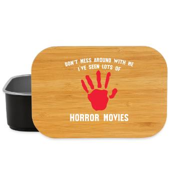 Movies Theater Kino Nacht Statement Filmabend - Lunch Box - Schwarz - Vorne