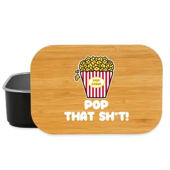 Movies Theater Popcorn Dvd Abend Streaming Kino - Lunch Box - Schwarz - Vorne
