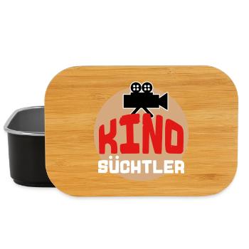 Movies Statement Theater Kamera Filmabend Kino - Lunch Box - Schwarz - Vorne