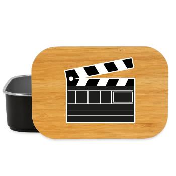 Movies Movie Night Dvd Evening Movie Watch Cineast - Lunch Box - black - Front