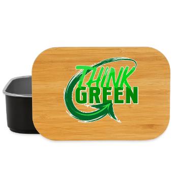 Environment Environmentalist Statement Earth Mother Nature - Lunch Box - black - Front