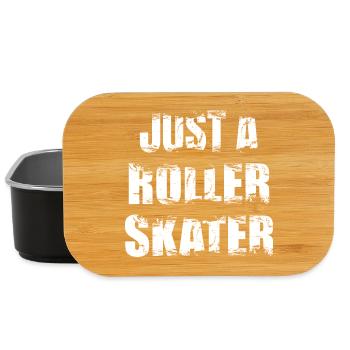 Patineurs à roulettes - Boîte à goûter - noir - Devant