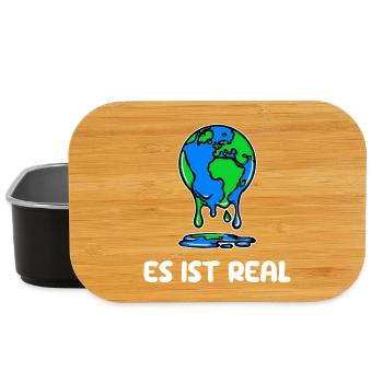 Mutter Erde Umwelt Umweltschäden Statement Natur - Lunch Box - Schwarz - Vorne