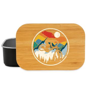 Sunrise MTB Silhouette Ride - Lunch Box - Schwarz - Vorne