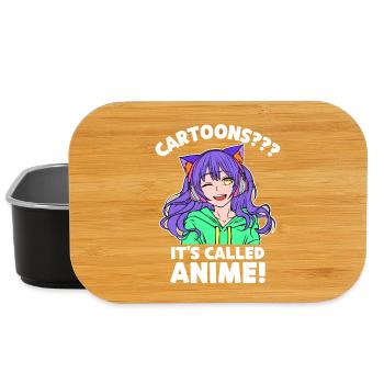 Manga Animation Anime Comic Japan Animation - Lunch Box - black - Front