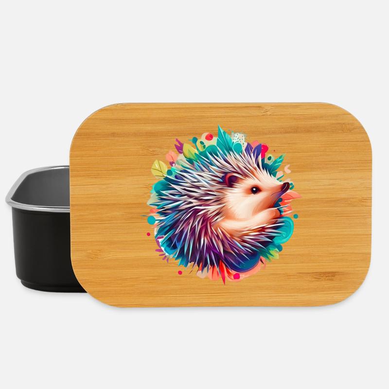 Igel - Lunch Box - Schwarz