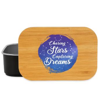 Sterne jagen Träume fangen - Lunch Box - Schwarz - Vorne