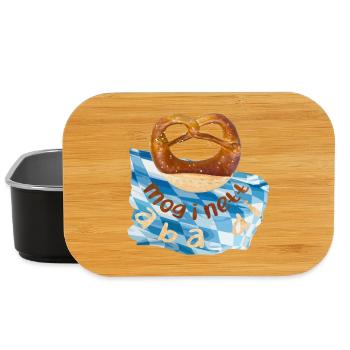 Wiesen Brezel - Lunch Box - Schwarz - Vorne