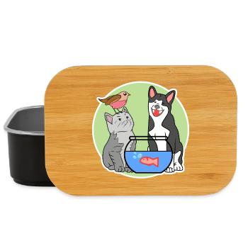 Aquarium, Poisson, Chien, Chat, Animaux de compagnie, Animaux domestiques, Animaux de compagnie, - Boîte à goûter - noir - Devant