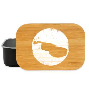 Violine Skizze - Lunch Box - Schwarz - Vorne