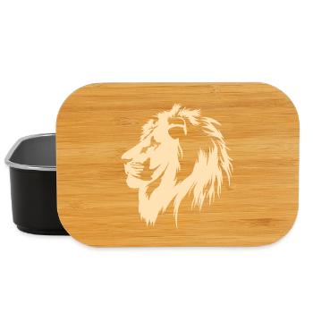 König der Katzen (sand) - Lunch Box - Schwarz - Vorne