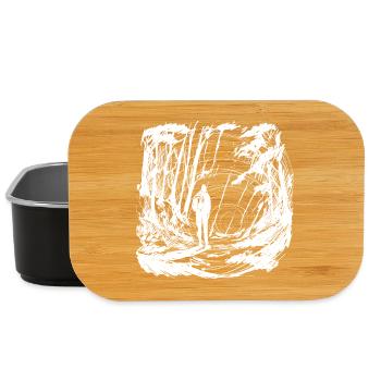 Let's go somewhere invert - Lunch Box - Schwarz - Vorne