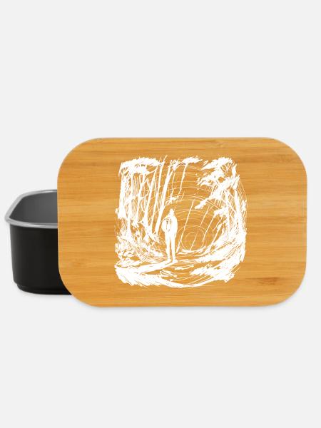 Let's go somewhere invert - Lunch Box - Schwarz