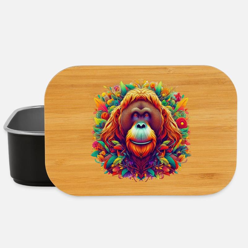 Orang-Utan Orang-Utan - Lunch Box - Schwarz