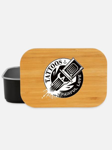 TATTOOS PAINFUL LOVE - Lunch Box - Schwarz
