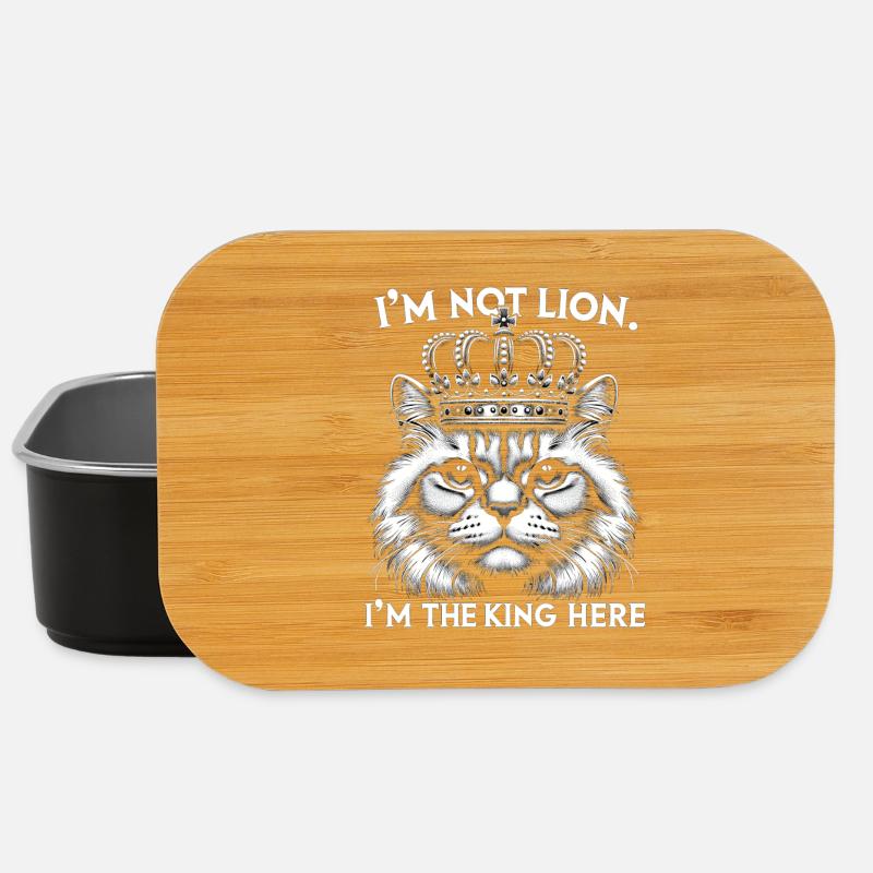 Cat King - Lunch Box - Schwarz
