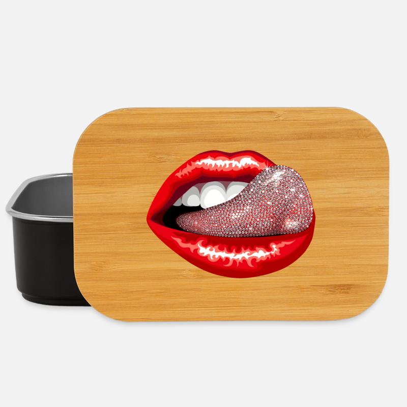 Precious Tongue - Lunch Box - black