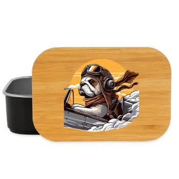 Bulldog Pilot - Lunch Box - Schwarz - Vorne