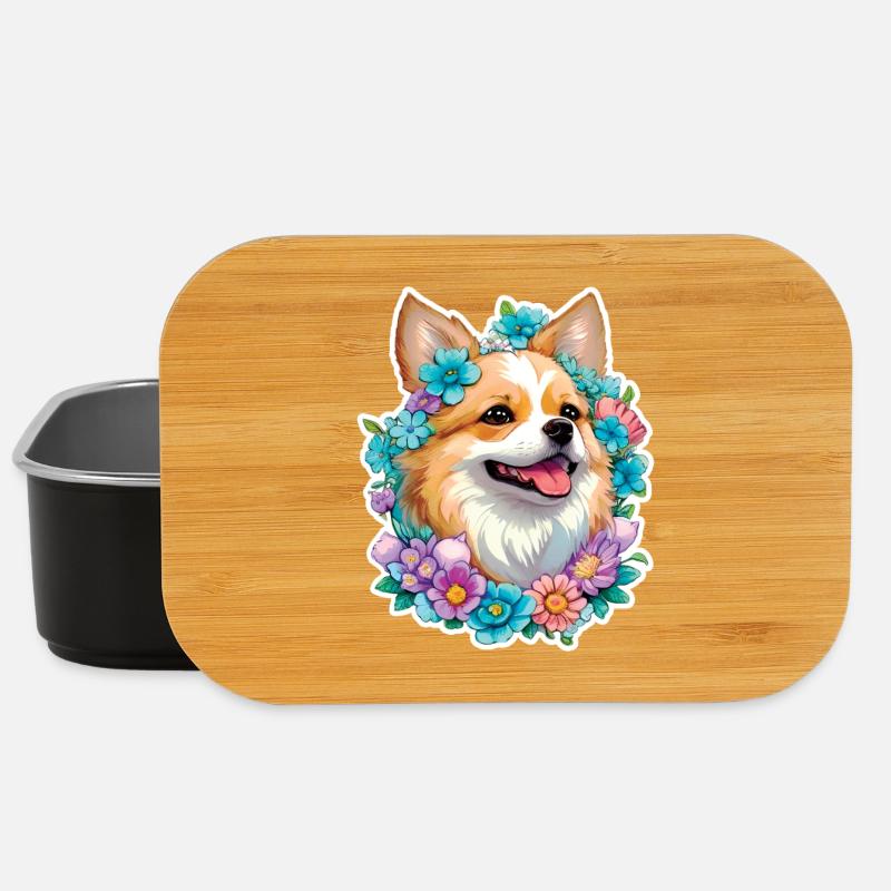 Pomeranian Zwergspitz - Lunch Box - Schwarz