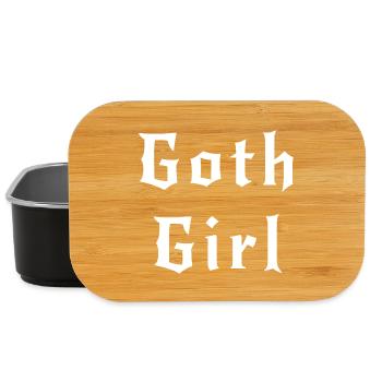 Goth girl, gift for gothic girl or woman - Lunch Box - black - Front