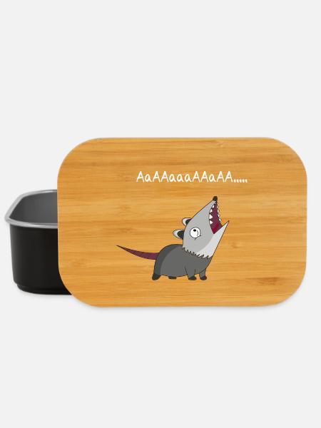 Opossum - Lunch Box - Schwarz