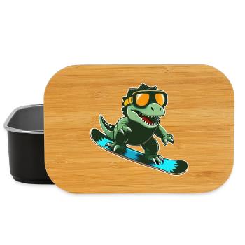 T-Rex Snowboarding - Lunch Box - Schwarz - Vorne
