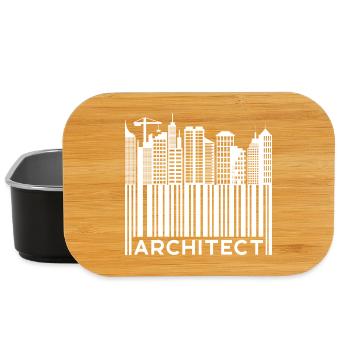 Karriere Architekt Spruch Job Vorgesetzter Beruf - Lunch Box - Schwarz - Vorne