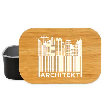 Architekt Spruch Job Vorgesetzter Beruf Karriere - Lunch Box - Schwarz - Vorne