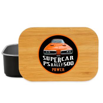 SUPERCAR - Boîte à goûter - noir - Devant