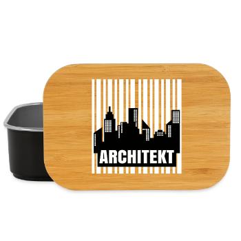 Architekt Spruch Arbeit Karriere Job Vorgesetzter - Lunch Box - Schwarz - Vorne