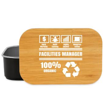 Manager Job Arbeit Vorgesetzter Karriere Statement - Lunch Box - Schwarz - Vorne