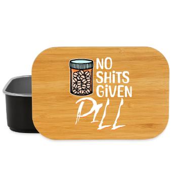 Anyway, cool saying doesn't matter to me attitude - Lunch Box - black - Front