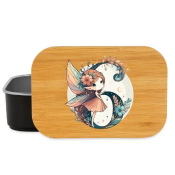 6 Jahre Fee Elfe Geburtstag Geschenk - Lunch Box - Schwarz - Vorne