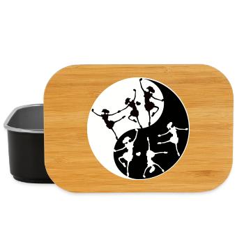 Danse Classique Yin Yang - Boîte à goûter - noir - Devant