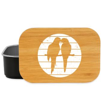 Pet, Parrot, Africa, Birds, Bird Lover, Animal - Lunch Box - black - Front