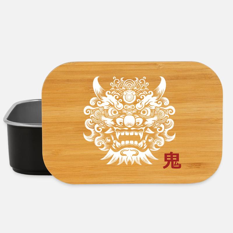 Oni, démon Japonais - Boîte à goûter - noir