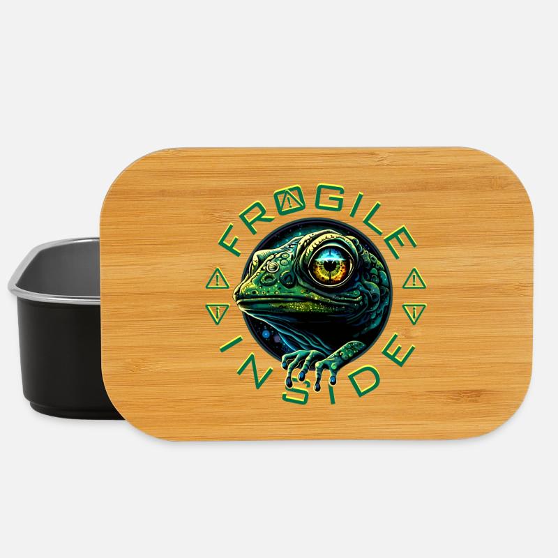 Frogile Inside - Boîte à goûter - noir