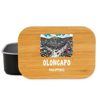 Olongapo City Philippines Southeast Asia - Lunch Box - black - Front