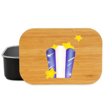 Star bag! - Lunch Box - black - Front