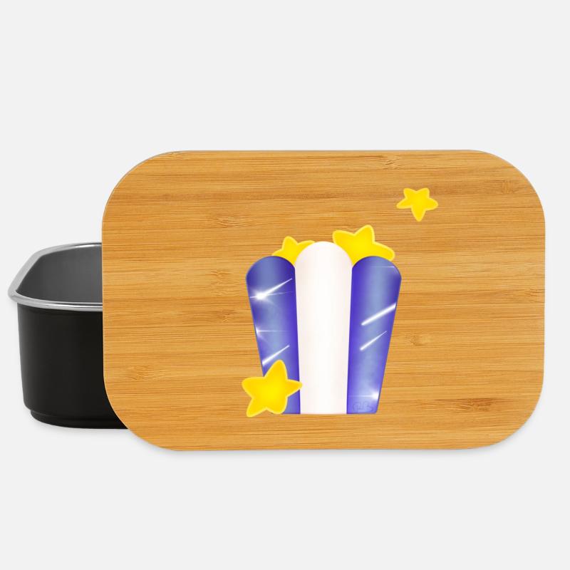 Star bag! - Lunch Box - black