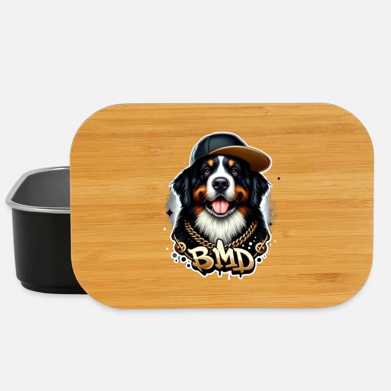 Berner Sennenhund - Lunch Box - Schwarz