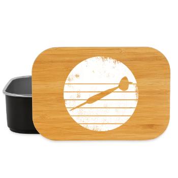 Dartpfeil Skizze - Lunch Box - Schwarz - Vorne