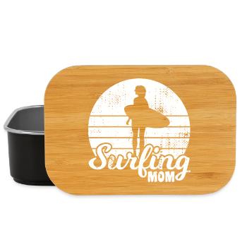 Surfer Mutter - Lunch Box - Schwarz - Vorne